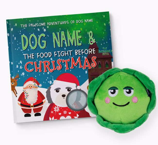 Personalised Book: Your Dog and the Food Fight Before Christmas